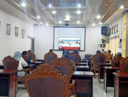 UNSUR PIMPINAN SERTA ANGGOTA DPRD BALIKPAPAN MENGIKUTI RAPAT VIRTUAL DALAM RANGKA KUNJUNGAN PRESIDEN