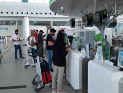 Turun Level 2, Penumpang Bandara SMAS Sepinggan Mulai Meningkat