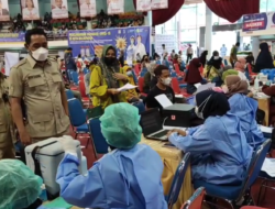 Partai Gerindra Gelar Vaksin Dosis Ke Dua 1.300 Dosis Vaksin