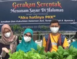 BALIKPAPAN LUNCURKAN GERAKAN SERENTAK MENANAM SAYUR DI HALAMAN