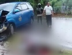 Nyalip Truk Avanza Hajar ADV, Pengendara Motor Tewas di Tempat