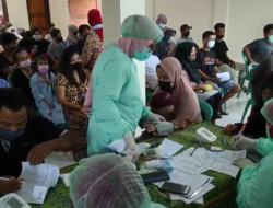 Serbuan Vaksin Terus Dilakukan, Gelar di Karang Rejo, Siapkan 944 Dosis