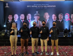 Ketua HIPMI Balikpapan Iwan Wahyudi Resmi Dilantik