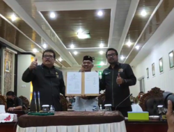 Rapat Paripurna DPRD, Penetapan Program Pembentukan Daerah Tahun 2022