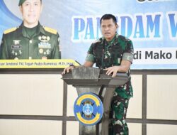 Danlanal Balikpapan Sambut Kunjungan Pangdam VI/Mulawarman