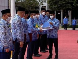 Wali Kota Pimpin Upacara HUT ke-50 Korpri, Ini Pesannya