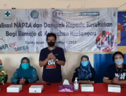 PKK Kariangau dan PT Petrosea Gelar Sosialisasi Napza Pada Remaja