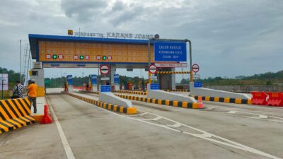 Libur Nataru, Diprediksi 12 Ribu Kendaraan Melintas di Tol Balsam