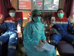 Pertamina Bersama PMI Kota Balikpapan Menggelar Donor Darah