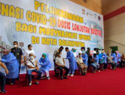 Pertama di Kaltim, 1.500 Warga Dapat Vaksin Booster Jenis Moderna