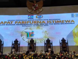 Rapat Paripurna Istimewa DPRD Kota Balikpapan Prioritas Tahun 2022, Kesehatan, Pendidikan dan Infrastruktur