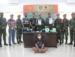 Penyelundupan 2,1 Kilogram Sabu Berhasil Digagalkan Satgas Pamtas Yonarmed 18/K