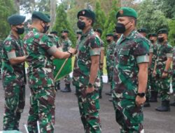 Danyonif Raider 600/Modang Pimpin Sertijab