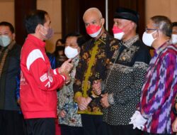 Tiba di Balikpapan, Presiden Jokowi Berikan Arahan Para Gubernur se-Indonesia