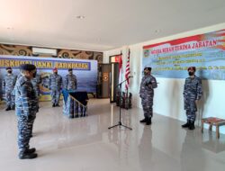 Danlantamal XIII Tarakan Pimpin Serah Terima Jabatan Danlanal Balikpapan