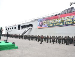 Pangdam VI/Mlw Pimpin Upacara Penyambutan Purna Tugas Satgas Yonif Raider 613/Raja Alam
