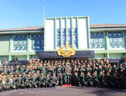 Pangdam VI/Mlw Mengecek Kesiapan Yonif Raider 600/Modang Dalam Rangka Penugasan ke Papua