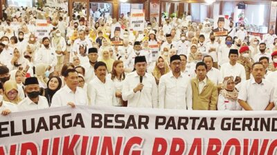 Keluarga Besar DPC Partai Gerindra Kota Balikpapan Gelar Halal Bihalal. Andi Harun: Gerindra Kaltim Siap Dukung Prabowo Jadi Presiden