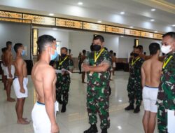 Kasdam VI/Mlw: TNI AD Melaksanakan Program Rekrutmen Transparan dan Berbasis IT