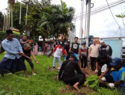 Info Bencana Kota Balikpapan Bersama LPM Muara Rapak, Sembelih Dua Ekor Sapi