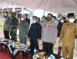 Wakapolda Kaltim Hadiri Peletakkan Batu Pertama Pembangunan Rumah Layak Huni di Balikpapan