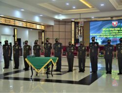 Pangdam VI/Mlw Pimpin Sertijab 5 Pejabat Kodam