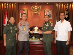 Bangun Harmonisasi TNI-Polri, Kapolda Kaltim Sambut Hangat Audiensi Pangdam VI/Mlw