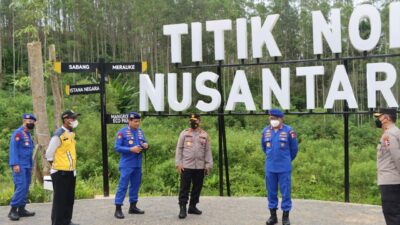 Tinjau Titik Nol IKN, Kabaharkam Polri Pastikan Pembangunan IKN Berjalan Lancar