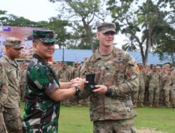 Pangdam VI/Mlw Menghadiri Upacara Penutupan Latgatma Super Gsruda Shield Tahun 2022