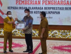 Wali Kota Berikan Penghargaan Kepada 35 Insan Olahraga Berprestasi dan Berdedikasi