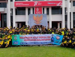 Target Juara Umum, 298 Atlet Popda Balikpapan di Lepas Wali Kota