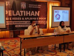 Sekretariat DPRD Balikpapan Gelar Pelatihan Digital, Gunakam Aplikasi E-Reses dan E-Pokir