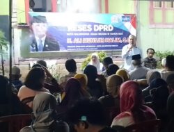 Reses Ali Munsyir, Banyak Masyarakat Mengeluhkan Soal Pembenahan Drainase
