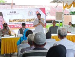 Reses Siswanto di RT 30 Kelurahan Telaga Sari, Perbaikan Drainase dan Semenisasi Jadi Prioritas