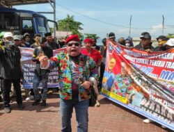 Peringati Hari Buruh, Asosiasi Pekerja Datangi Kantor DPRD Balikpapan