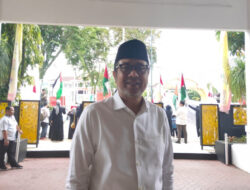Budiono dan Sabaruddin Terima Demonstran Pendukung Kemerdekaan Palestina