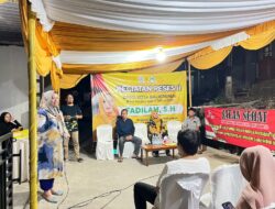 Reses Fadilah, Warga Mengajukan Semenisasi Jalan juga Drainase, PJU dan PDAM