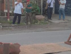 Fadlianoor Meminta Ketegasan BPPJN Kaltim Tinjau Jalan Berlubang Soekarno Hatta Km 17