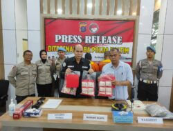 Berjumlah 12 Bungkus Sabu dengan Total 1 Kg Lebih Diamankan Ditresnarkoba Polda Kaltim