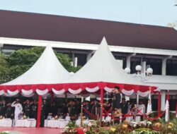 Pemkot Gelar Upacara Hari Lahir Pancasila Dibarengi Bagi 1000 Bendera