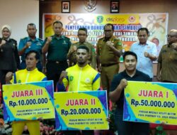 Lega Bonus Atlet Pelatih Official Kejurprov Berau Tahun Lalu Dicairkan Pemkab Kutim