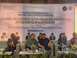 Pemkot Menyambut Baik dan Mendukung Penyusunan Naskah Akademik DPRD Balikpapan