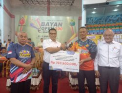 Pemkot Terima Bantuan Sebesar Rp 767.500.000 dari PT Bayan