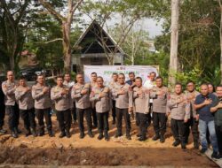 Sambut Hari Jadi Humas Polri Ke-72, Polda Kaltim Gelar Penanaman Pohon