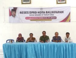 Reses Sabaruddin di Aula Kantor Kecamatan Balikpapan Timur, yang Mencuat Masalah Infrastruktur, Pendidikan dan Kesehatan