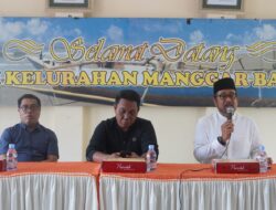 Reses Sabaruddin di Manggar Baru, yang Mencuat Lahan Pembangunan Sekolah Diklaim Oknum Ormas