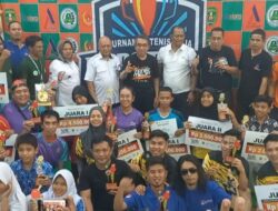 Hadapi Lawan Nasional Tenis Meja Bupati Cup 2023