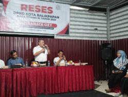Wiranata Oey Gelar Reses Di RT 43 Sumber Rejo