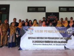 Inspektorat Balikpapan Melaksanakan Studi Banding Bersama 36 Agen Perubahan