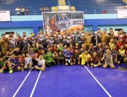 Bupati Turun Exhibition Sukseskan Kejuaraan Bulu Tangkis Bupati Cup 2023